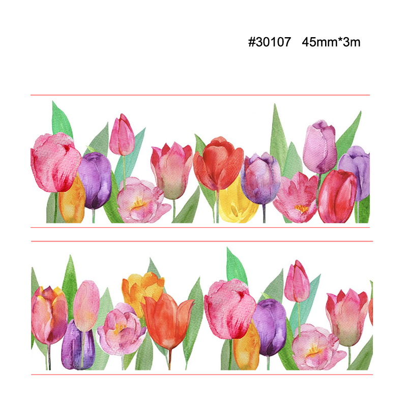 DIY 장식을 위한 스크랩북 빈티지 디자인을 위한 인기 있는 Kailikin Washi 테이프