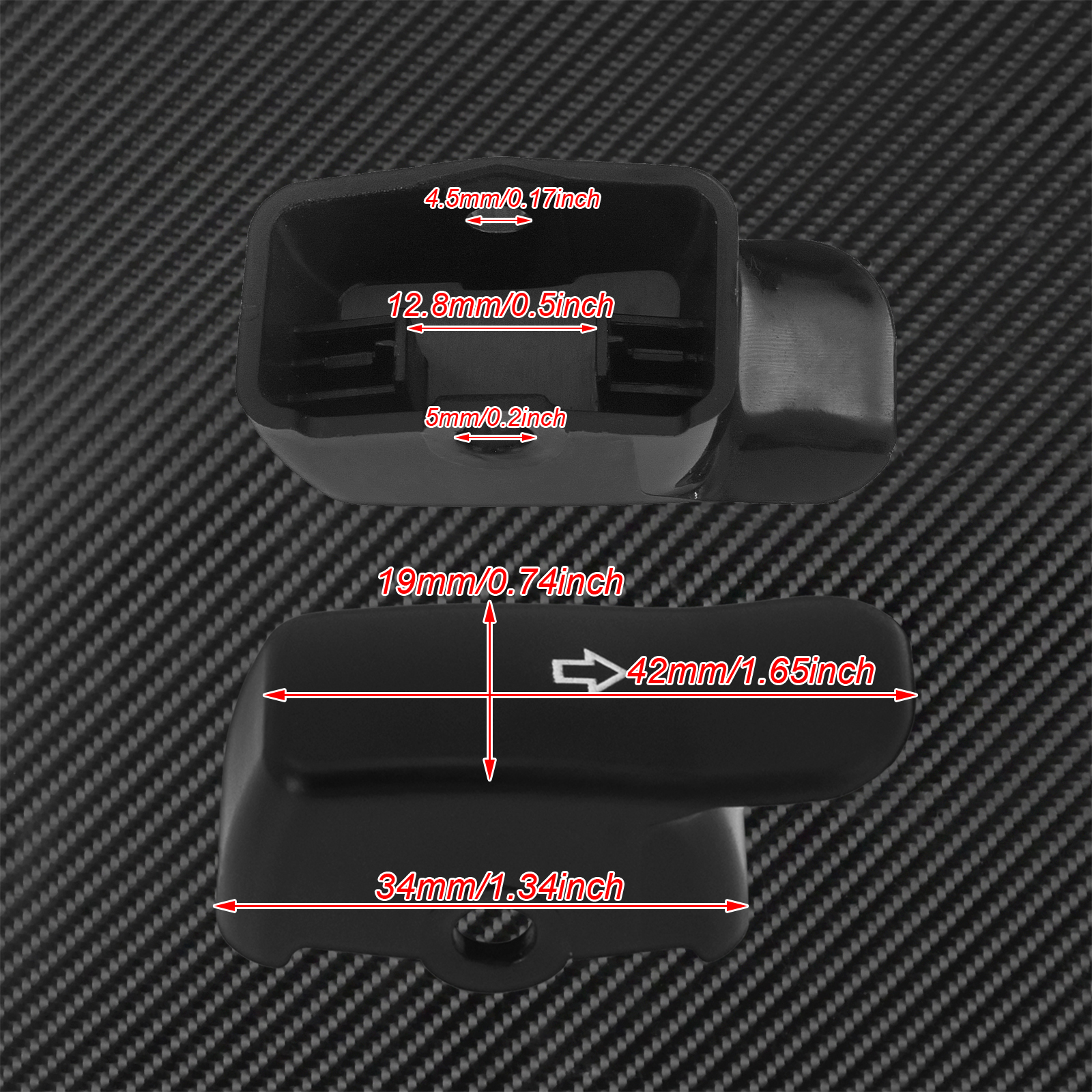 オートバイの信号エクステンションキャップ,黒のボタン,ハーレー,ソフトウェア,ファットボーイ,dyna sportster,xl,883,1200
