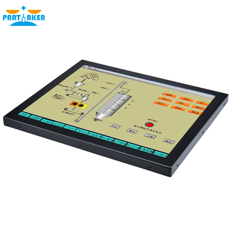 17-Zoll-Industrie-Panel-PC All-In-One-PC Intel J1800 J1900 3855U i5 i7 CPU Touchscreen-Computer Windows Linux Ubuntu
