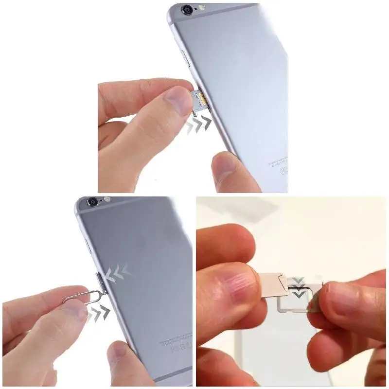 10Pcs ซิมการ์ดถาด Pin Eject เครื่องมือกำจัดเข็มเปิด Ejector สำหรับสมาร์ทโฟนส่วนใหญ่ SEC88