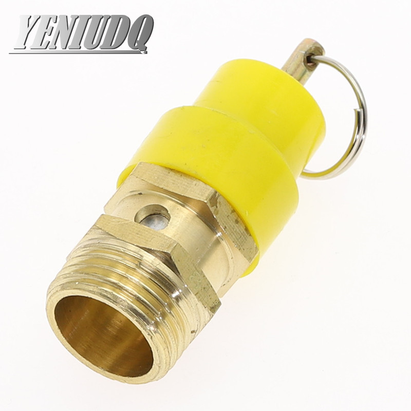 1 Chiếc 1/4 ''3/8" 1/2 "BSP Dây Chuyền 1/3/4/5/6/7//8/10/12KG Không Khí An Toàn Van Giảm Áp Lực Phát Hành Bộ Điều Chỉnh Áp Lực Đường Ống