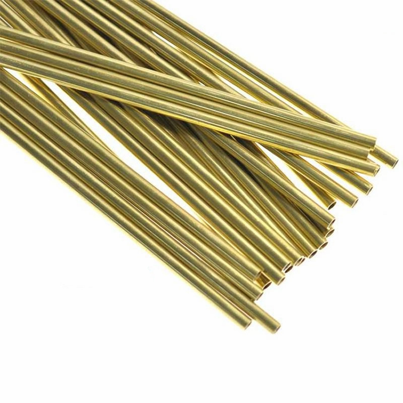 H65 Kapillarmessingrohr 0,8 mm 1 mm 1,2 mm 2 mm H59 Hartes gerades Mikrotubulen-Messingrohr Dünnwandiges 0,2 0,25 mm