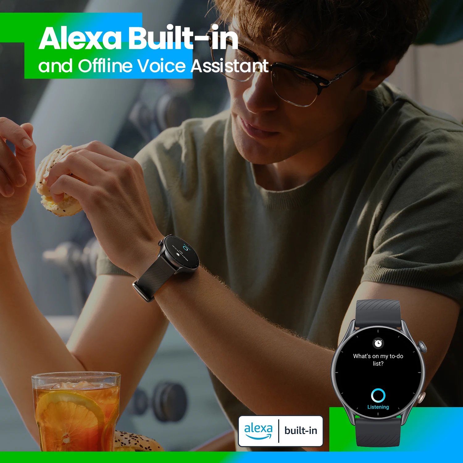 Phiên Bản Toàn Cầu Amazfit GTR 3 GTR3 GTR-3 Đồng Hồ Thông Minh Smartwatch 1.39 "AMOLED Zepp Hệ Điều Hành Alexa Được Xây Dựng Trong Định Vị GPS Thông Minh cho Android IOS