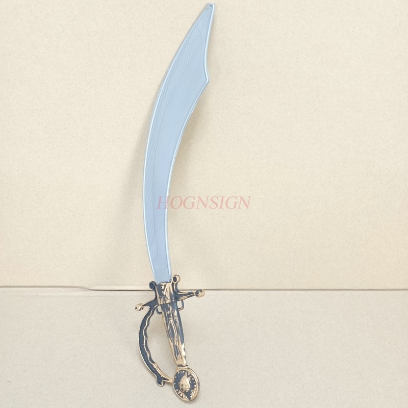 Женский пиратский меч для Хэллоуина, с искусственным мехом