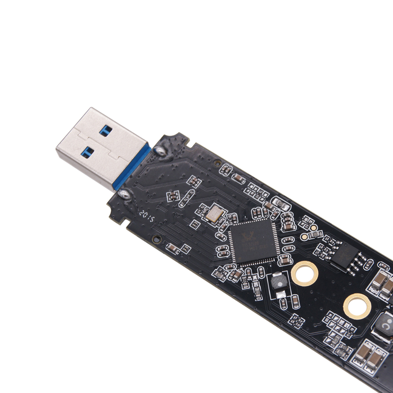 RTL9210B Dual Giao Thức SSD Kèm USB C M.2 NVME PCIe NGFF USB3.1 GEN2 10Gbps M2 SSD Ốp Lưng Cho Máy 2230/2242/2260/2280 SSD