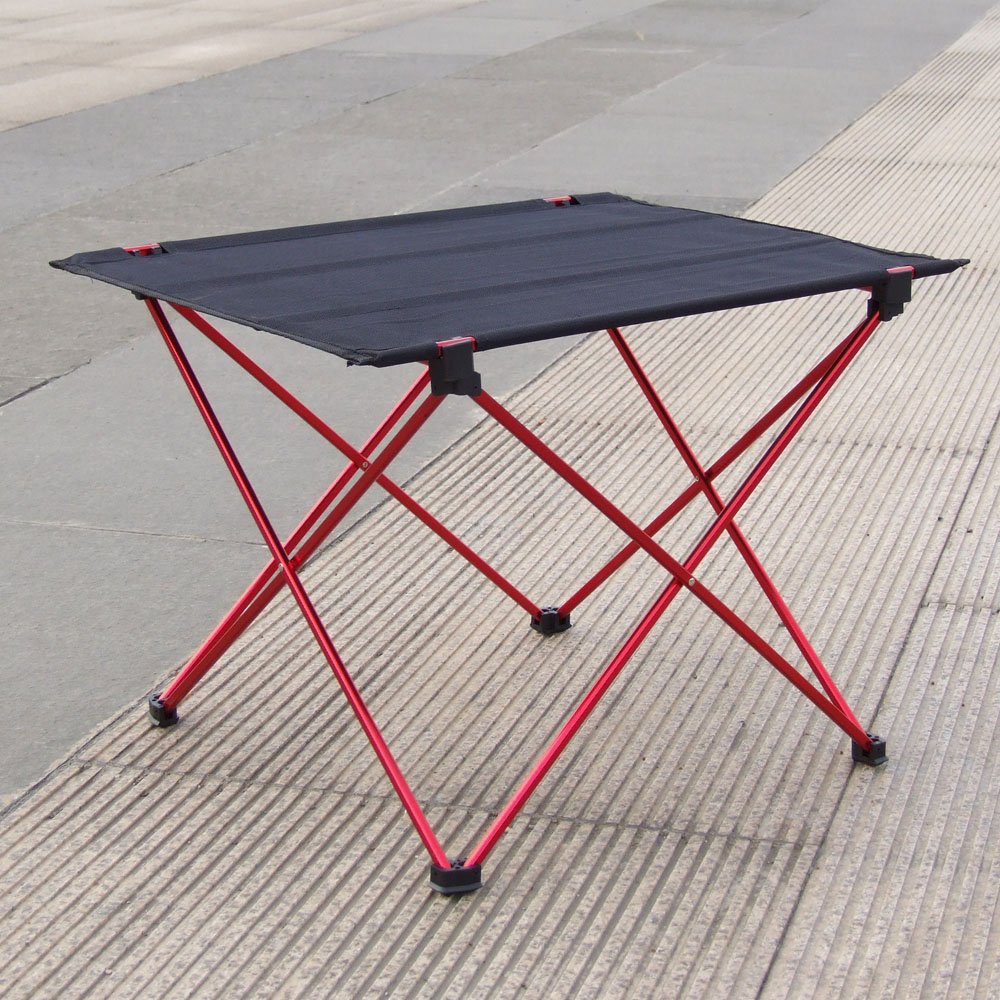 Mesa dobrável portátil para acampamento, móveis ao ar livre, computador, mesas de cama, piquenique, liga de alumínio 6061, mesa dobrável ultraleve