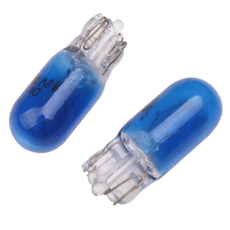 10 pièces voiture halogène T10 W5W 12V 5W voiture cale lampe Instrument lumière lecture lumière 194 158 ampoule LED voiture intérieur liquidation ampoules