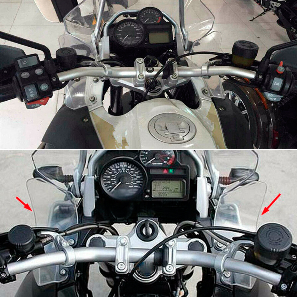 Placa de parabrisas para BMW R1200GS Adventure 04-12, paneles laterales R 1200 GS ADV 2004-2012 2005 2006 2007 2008 2009 2010