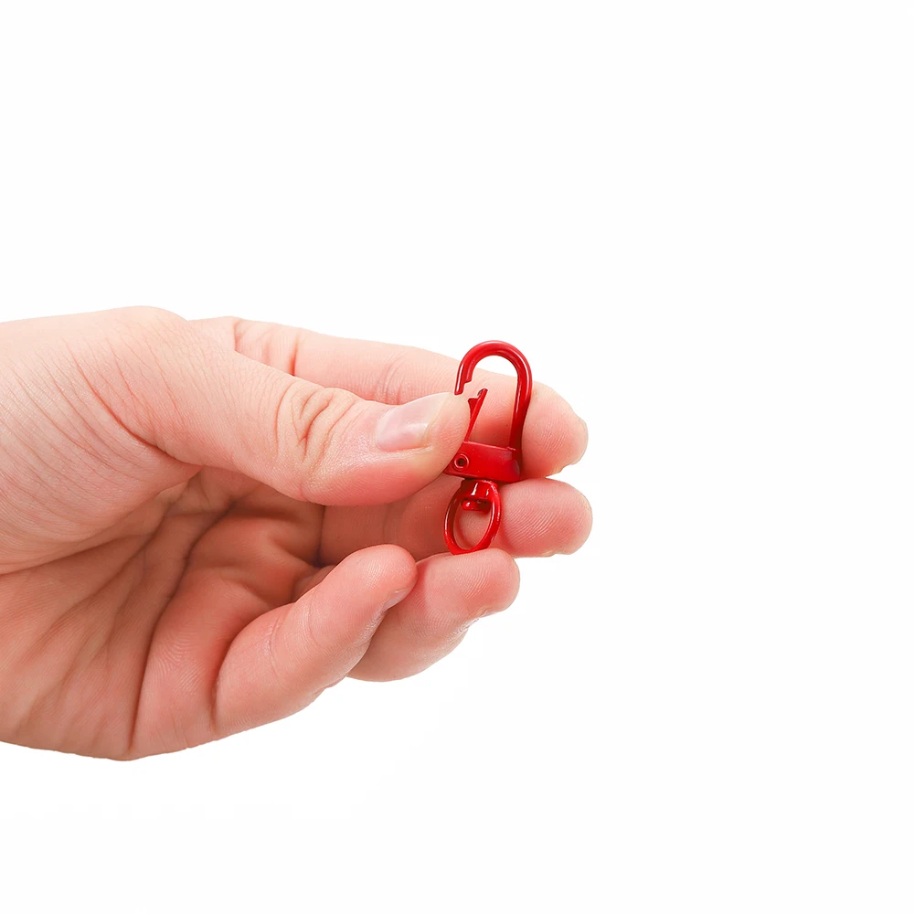 10Pcs Snap Lobster Clasp Hooks พวงกุญแจผลการค้นหาสําหรับ DIY Key CHAIN สร้อยคอสร้อยข้อมืออุปกรณ์เสริมขายส่ง