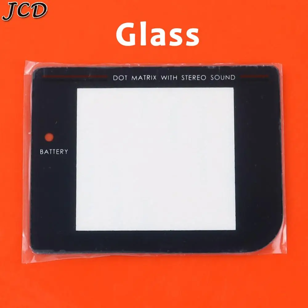 JCD 8 modeli Osłona obiektywu ekranu dla Gameboy Game Boy DMG dla GB Osłona ekranu obiektywu Plastikowe szkło