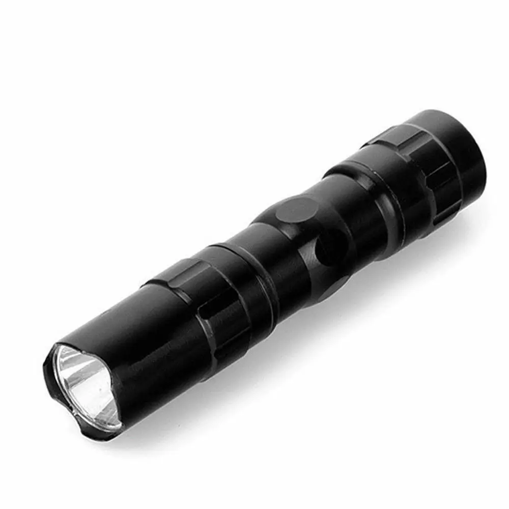 1 Chiếc Di Động Mini Chống Nước LED Đèn Pin Nhôm Điện Nhỏ Đèn Pin Cao Cấp Ánh Sáng Cho Câu Cá Ban Đêm