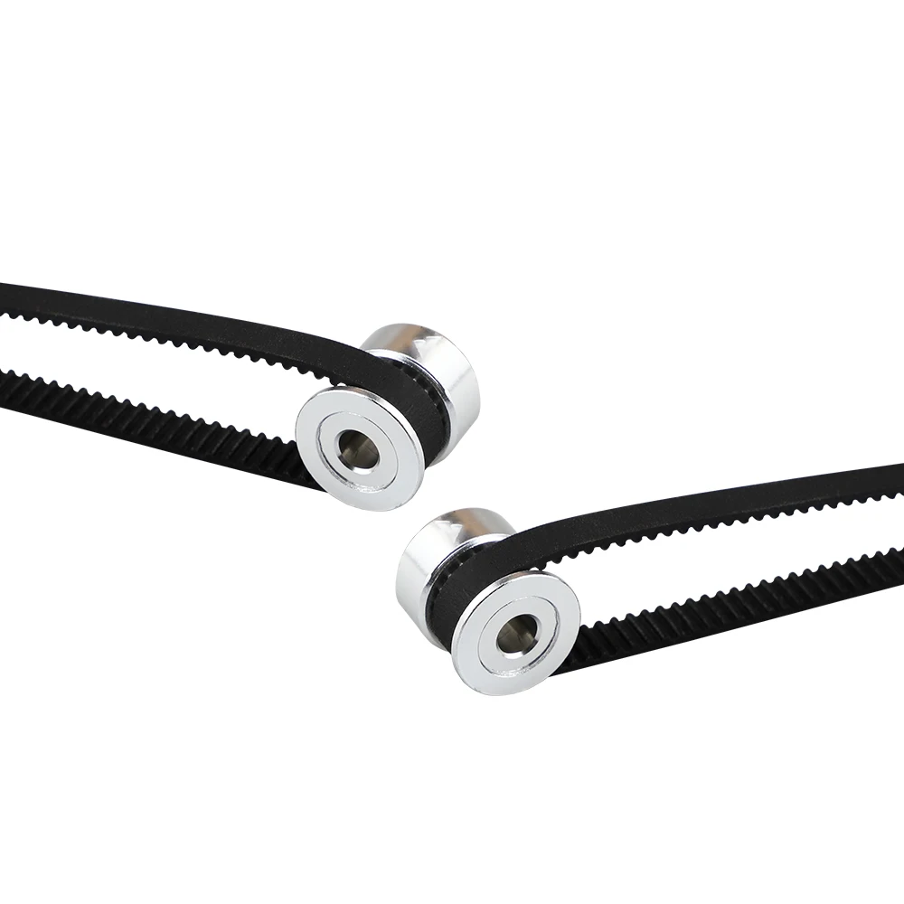 3D ชิ้นส่วนเครื่องพิมพ์ GT2 รอก 20 ฟัน Bore 5 มม.GT2 6 มม.เข็มขัด & 2X Idler 4X Tensioner สําหรับ 3D ชุดเครื่องพิมพ์