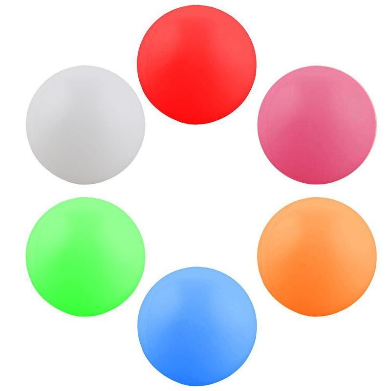 Pelotas de Beer Pong para práctica de mesa, accesorio lavable, color blanco, R3V3, 10 unids/lote