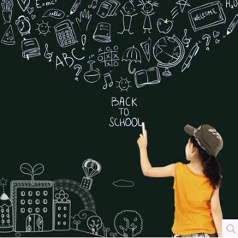 1 шт., съемная виниловая доска для рисования, 45x100 см