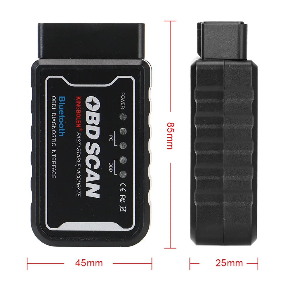 ELM327 WiFi Bluetooth V1.5 PIC18F25K80 Chip OBDII Ferramenta De Diagnóstico ELM 327 ICAR2 OBDSCAN OBD2 Leitor de Código Scanner Acessórios Do Carro