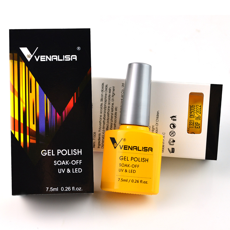 Gel per unghie di colore di lusso Venalisa Gel Smalto per unghie Lacca Soak Off UV LED Smalto per unghie a lunga durata Buon prezzo Smalto super gel