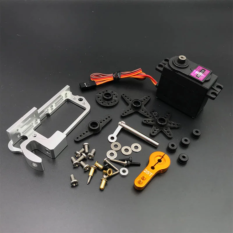 Dispositivo de interruptor Servo parabólico, dispositivo de lanzamiento de vehículo aéreo, dispensadores de Tarot con brazo Servo para coches con control remoto, Dron MG996