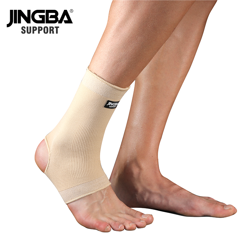 JINGBA SUPPORT 1 pièces Sports de plein air protection articulation de la cheville noir Nylon Compression cheville orthèse soutien protecteur livraison directe