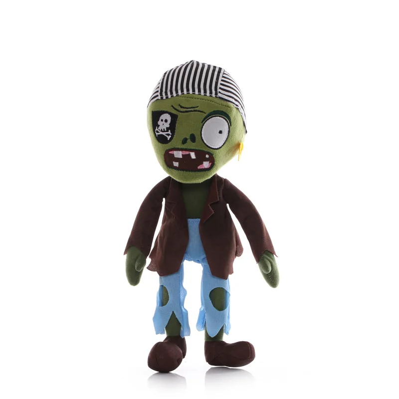 1pcs พืช VS Zombies ของเล่นตุ๊กตา 30 ซม.PVZ Gargantuar หมวกโจรสลัดเป็ด Zombie ตุ๊กตาของเล่นตุ๊กตาตุ๊กตาของขวัญของเล่นสําหรับเด็ก