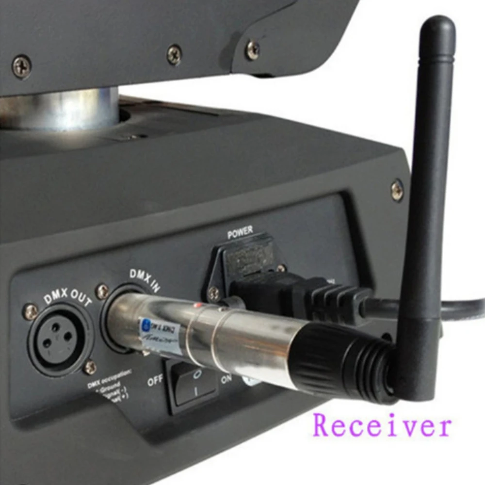 Receptor o transmisor 2.4G del sistema inalámbrico DMX512 DFI DJ para la luz LED de la etapa
