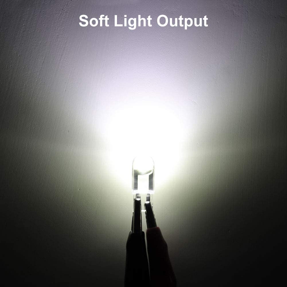 YHKOMS 194 W5W LED T10 Bóng Đèn LED Cho Đỗ Xe Ô Tô Vị Trí Đèn Nội Thất Bản Đồ Dome Thân Cây Đèn 12V Trắng đèn Tự Động 6000K