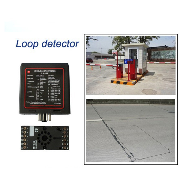 Detector de bucle para vehículos, dispositivo de detección de tráfico, Control de señal PD 132 para sistema de estacionamiento