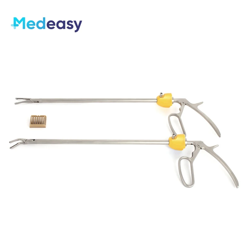 Laparoscopic Plastic Polymer Clips Ligating Applier Surgical Endoscopic Hemolok Clip Applicator