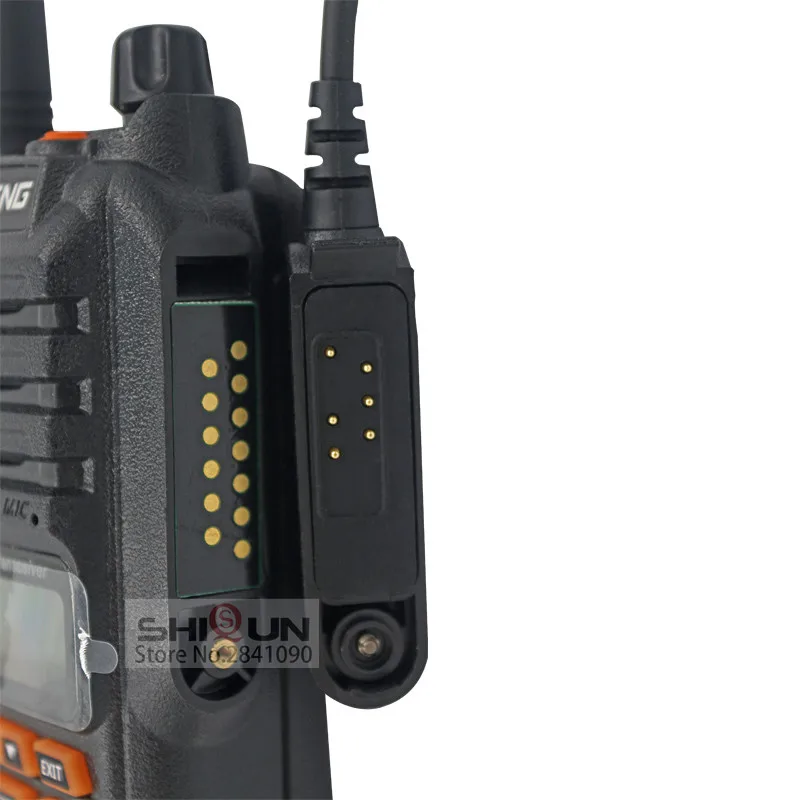 UV-9R Pro Lautsprechermikrofon Wasserdichtes Schultermikrofon für Baofeng UV-9R Plus MK1 UV-S22 Pro Zweiwegeradio GMRS-9R UV-9G GT-3WP BF