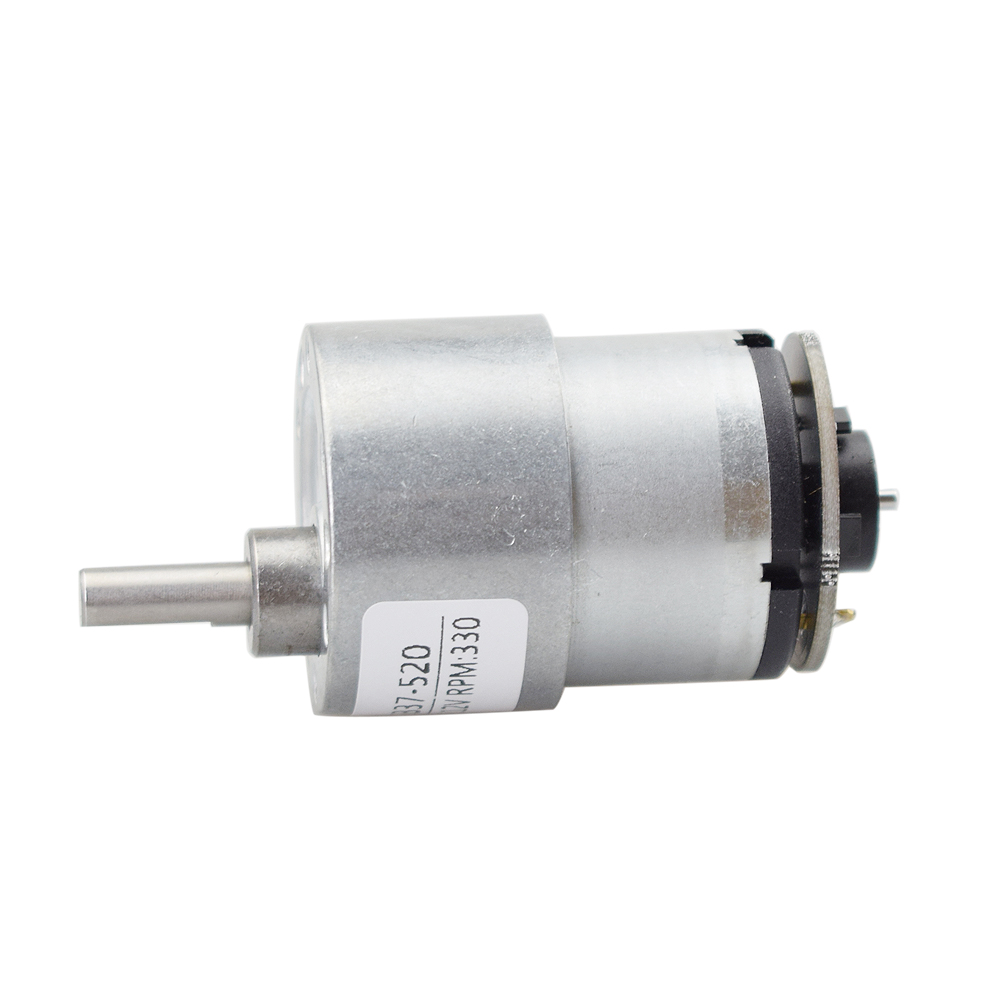 Motor alto da c.c. do torque de 12v 330rpm com codificador hall para o feedback da velocidade auto-balanceamento do chassi do carro do robô peças da roda de mecanum