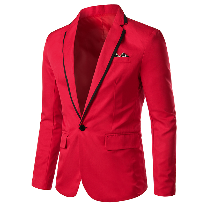Frühling Herbst Neue Männer Blazer Mode Dünne beiläufige blazer für Männer Rosa/Schwarz/Weiß Eine Taste Herren anzug jacke Oberbekleidung Männlich 5XL