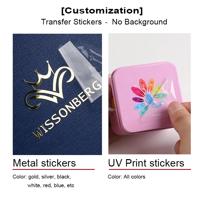 Custom สติกเกอร์ UV 3D โลโก้โลหะ Transfer DIY ส่วนบุคคลป้ายรูปลอกกันน้ำ,งานแต่งงาน,กาว,ยี่ห้อ,holographic,ฟอยล์ทอง