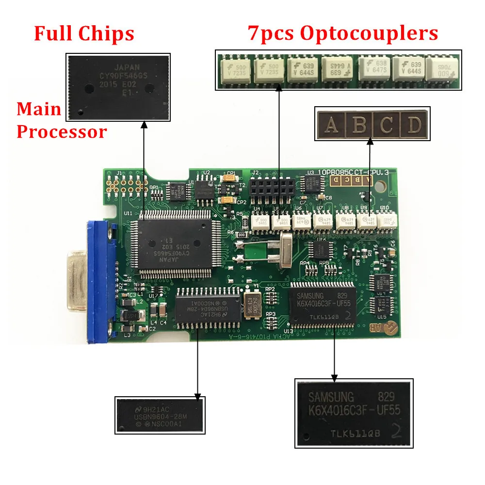 Diagbox v9.91 chips completos borda dourada lexia3 pp2000 psa xs evolução v7.83 lexia para citroen/peugeot super firmware 921815 C Lexia 3