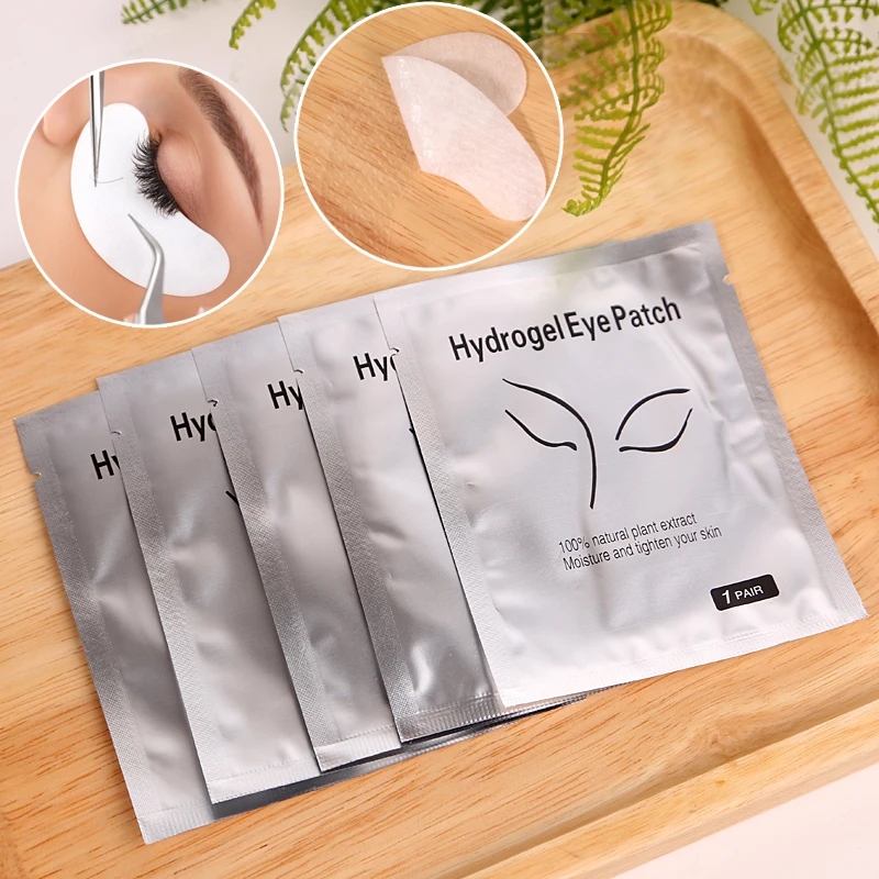 50/100/200 Cặp Lông Mi Miếng Lót Gel Hydrogel Eye Patch Ghép Dưới Mắt GiấY Dán Cáo Đeo Cây Nối Mi Trang Điểm dụng Cụ