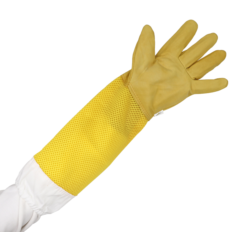 Guanti da apicoltore Maniche protettive Ventilate professionali Anti ape per apicoltura Apicoltore Prevenire gli strumenti alveare