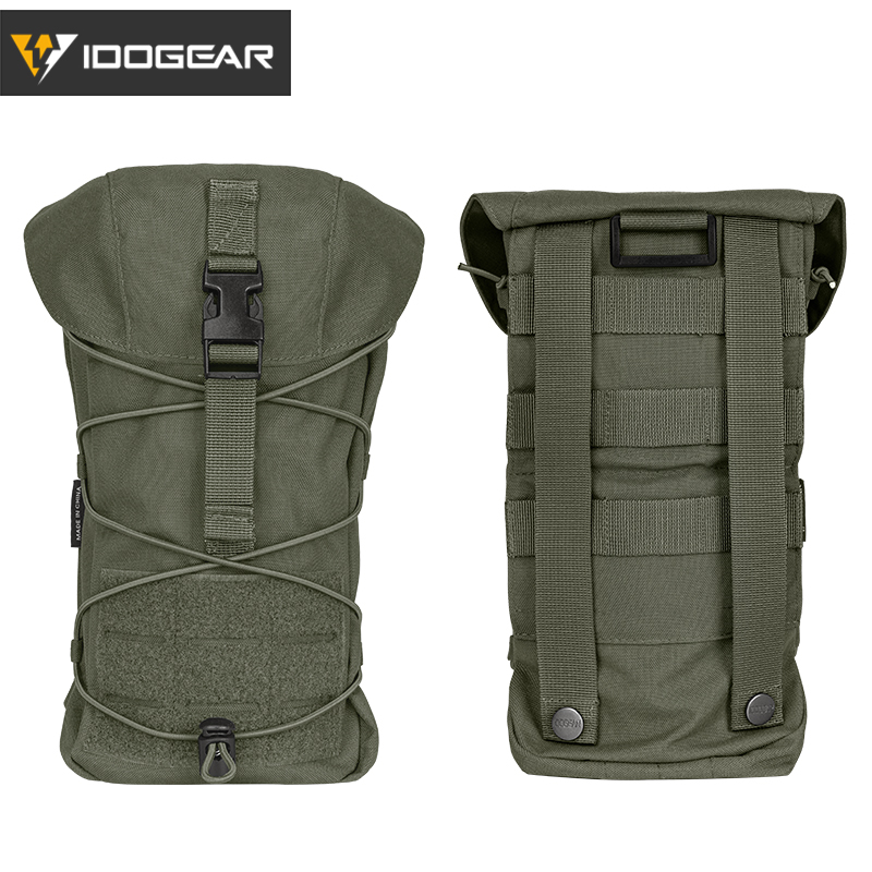 IDOGEAR Tactical GP Pouch General Purpose  Utility Pouch MOLLE Sundries Recycling Bag Outdoor Gear 3574