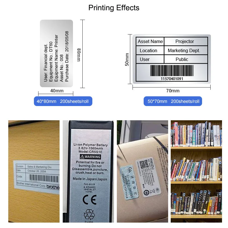PET The Best Printing Paper Adhesive Environment Friendly Degradable Anti pollution, Anti scratch,High Temperature Resistance