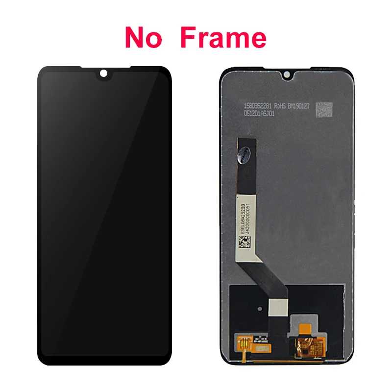6.3 "สำหรับ Xiaomi redmi Note 7 M1901F7G LCD อะไหล่ทดแทนหน้าจอสัมผัส Digitizer สำหรับ redmi Note 7 Pro M1901F7S LCD