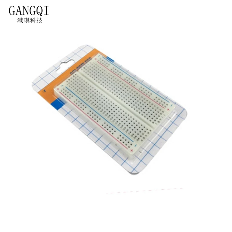 ユニバーサルテストボード,8.5x5.5cm,400ポイント,無はんだPCB,ブレッドボード,バスおよびテスト回路基板用