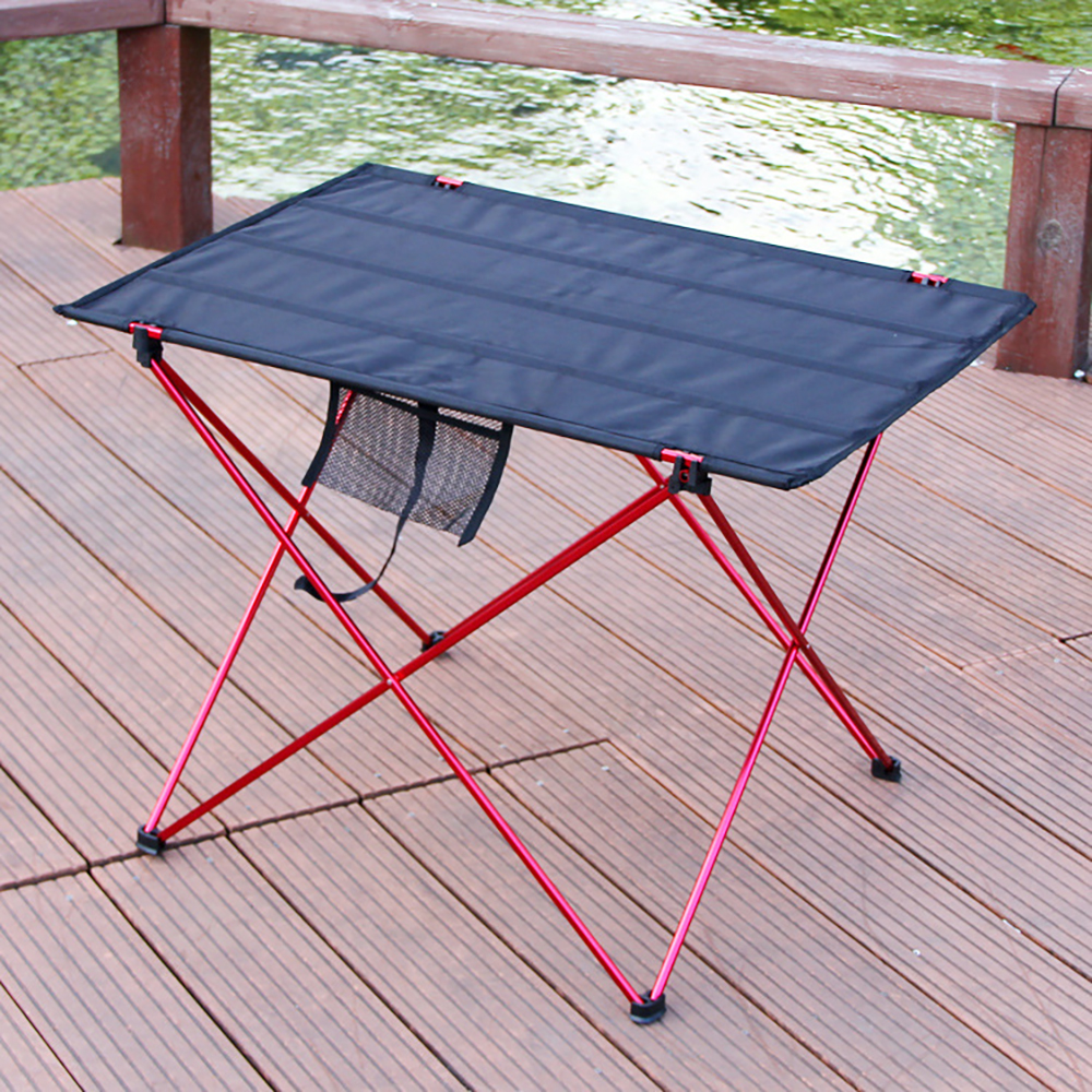 Mesa dobrável portátil para acampamento, móveis ao ar livre, computador, mesas de cama, piquenique, liga de alumínio 6061, mesa dobrável ultraleve