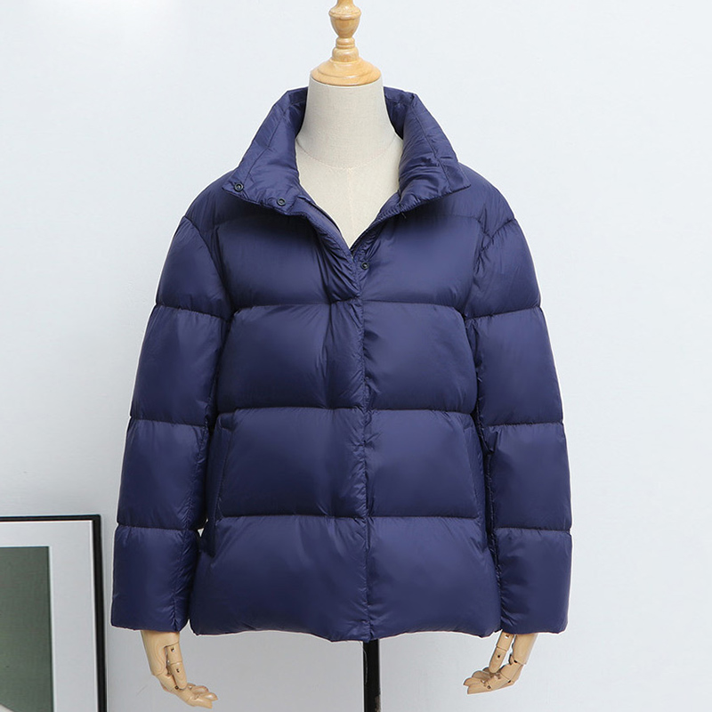 SEDUTMO Winter Oversize Warme Ente Unten Mantel Frauen Mode Kurze Jacken Herbst Beiläufige Dünne Parkas ED1419
