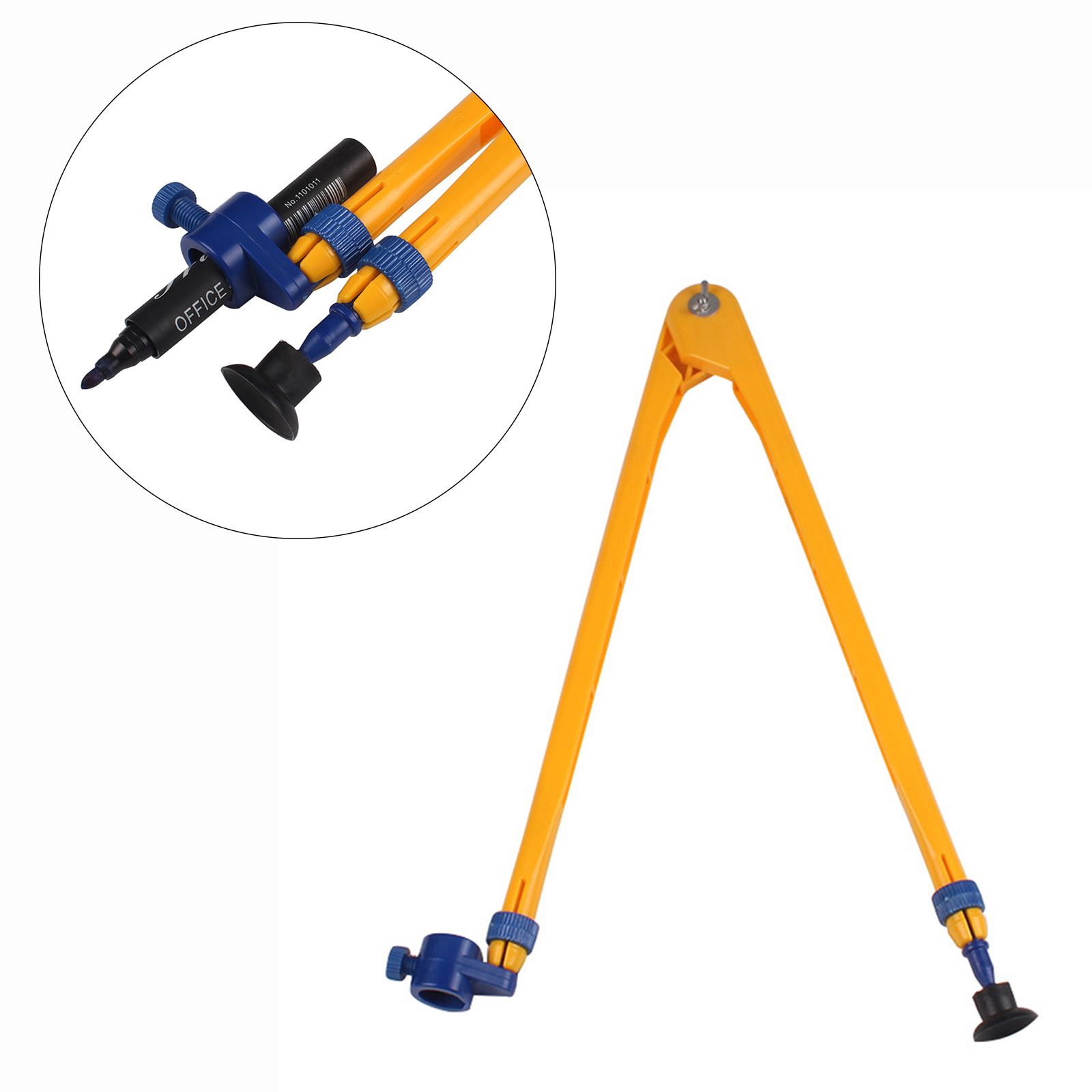 Профессиональный большой компас, многоцелевое учебное пособие, Круглый рисунок для белой доски, математический геометрический инструмент, канцелярские принадлежности
