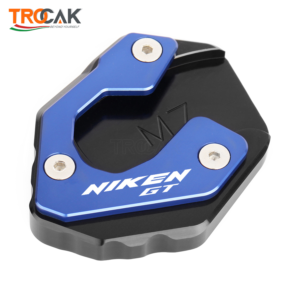 CNC sepeda motor Kickstand pijakan kaki samping bantalan dukungan pelat untuk YAMAHA NIKEN 2018-2022 NIKEN GT 2019 2020 2021 2022