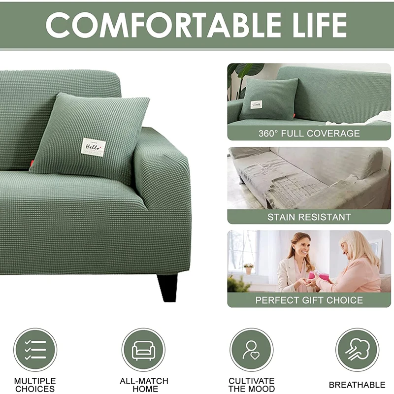 Dày Sofa Tấm Bảo Vệ Dạ Nỉ Chắc Chắn In Hình Sofa Có Cho Phòng Khách Ghế Dài Bao Góc Bọc Sofa L Hình