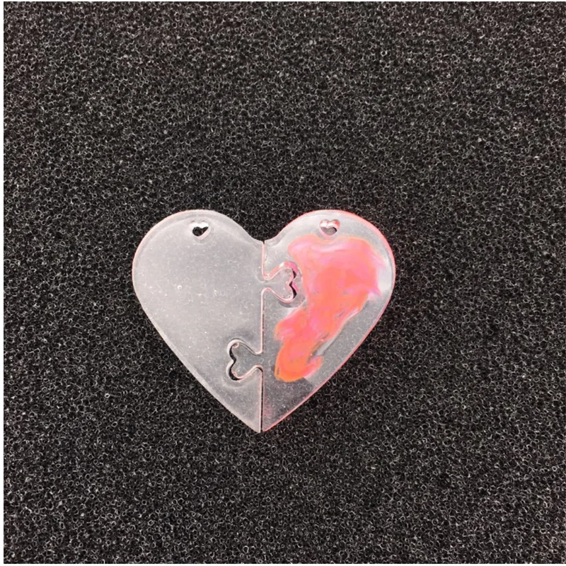 1 ชุดล็อคหัวใจสําหรับคนรักจี้ซิลิโคนแม่พิมพ์ Charms จี้แม่พิมพ์สําหรับ DIY อีพ็อกซี่เรซินแม่พิมพ์เครื่องประดับทําเครื่องมือ