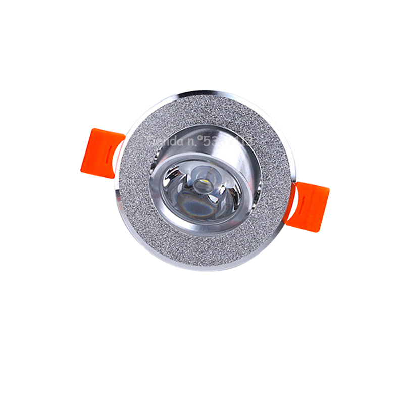 Aluminium Runde LED Dimmbare Decke Downlight 1W 3W AC90-260V DC12V Einbau LED Spot Licht Led-lampe Ausschnitt 50mm Mit Fahrer