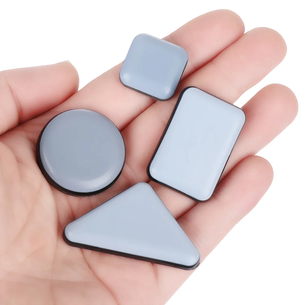 4Pcs Selbst-Adhesive Anti-abrieb Möbel Bein Slider Pads Boden Protector Einfach Bewegen Schweren Tisch Sofa Slider matte Stuhl Armaturen