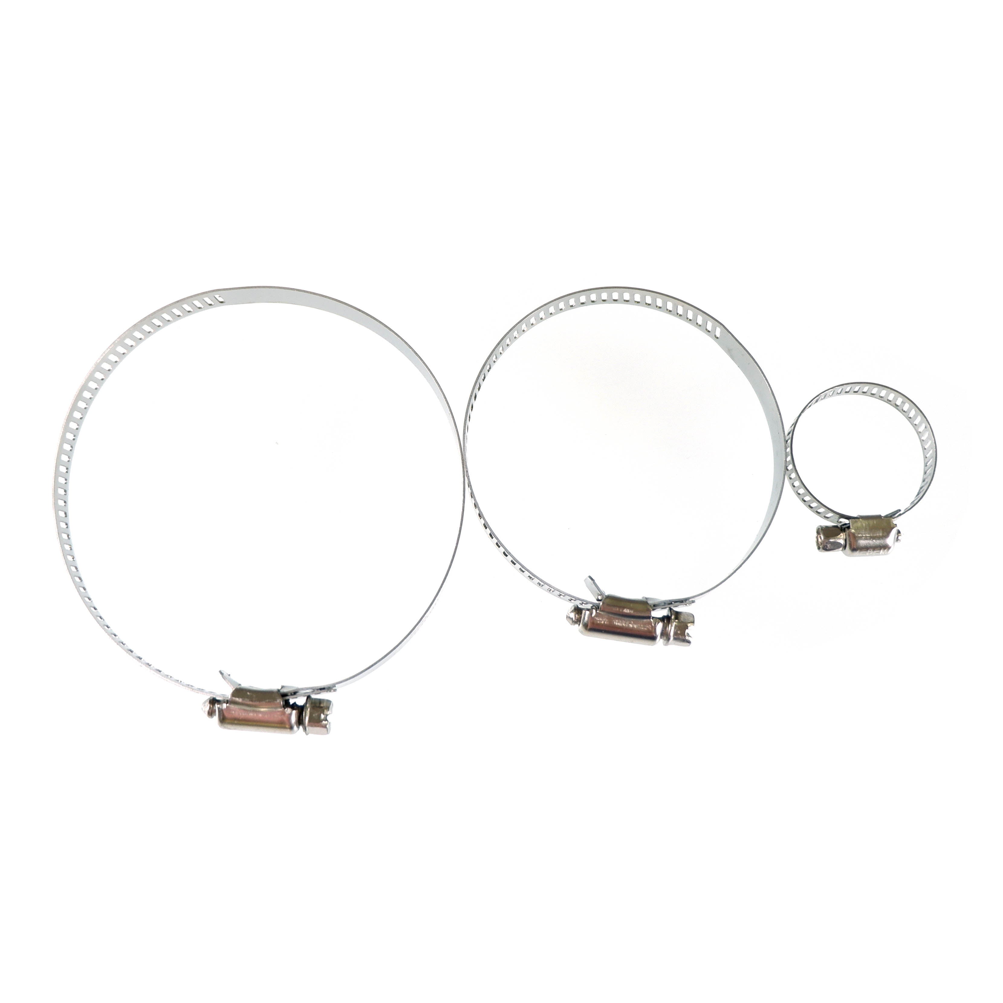 4 個クリップクランプ 25 ミリメートル 60 ミリメートル 75 ミリメートル空気ディーゼルパーキングヒーターステンレス鋼排気管チューブガスベントホース車のヒーター