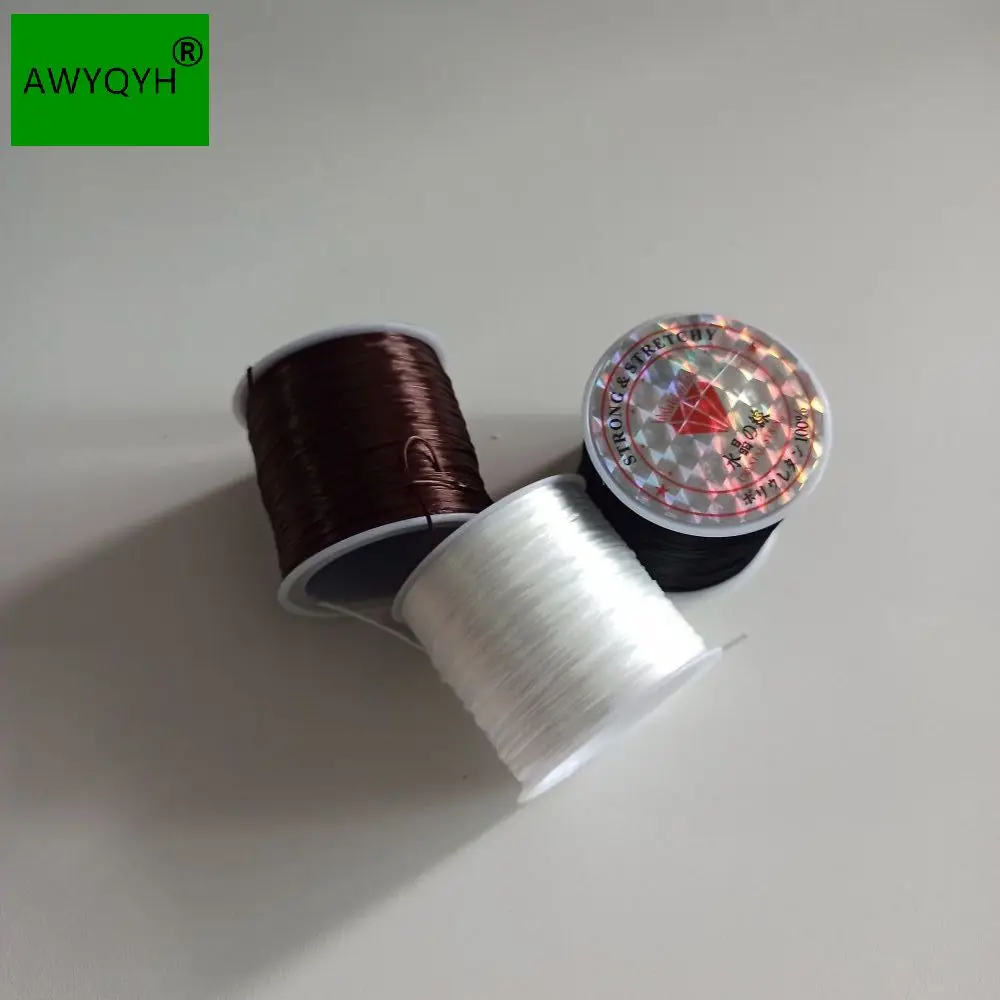 Cuerda de hilo de tejer elástico fuerte con nudo brasileño para extensión de cabello