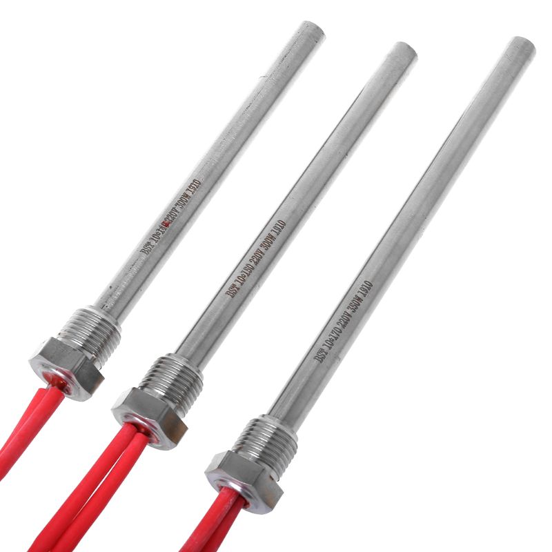 350W 220V Đánh Lửa Đánh Lửa Nóng Thanh Gỗ Viên Bếp 10*140/150/170Mm M16 * 1.5 Chủ Đề Cho Lò Nướng