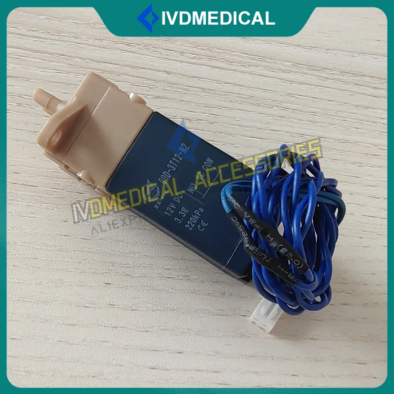 Use For ZEMIC Urit Hematology Analyzer 3-Way 3 Way Solenoid Valve G0D-3T12-N2 GOD-3T12-N2 12V